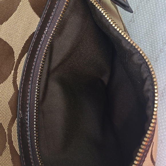 Coach Signature Brown Tote Bag - Picture 10 of 11